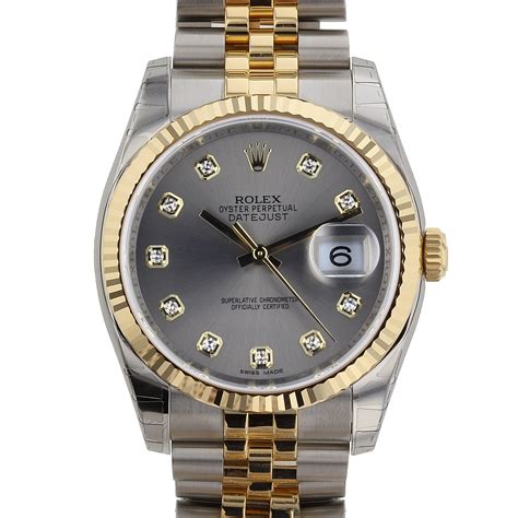 gray rolex watch